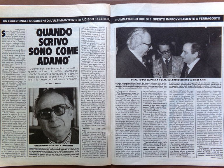 La Domenica del Corriere 6 Settembre 1980 Rettore Sciopero Polonia …