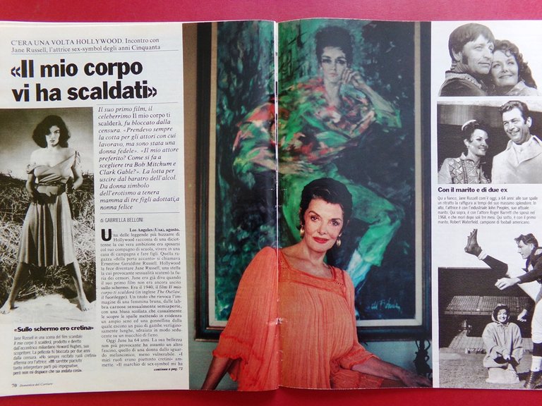 La Domenica del Corriere 6 Settembre 1986 Baudo Sanremo Relitto …