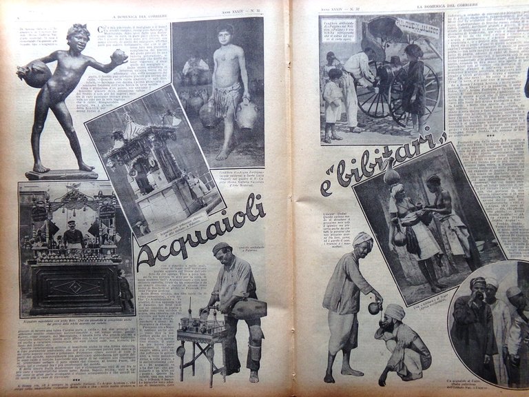 La Domenica del Corriere 7 Agosto 1932 Porterba Isola di …