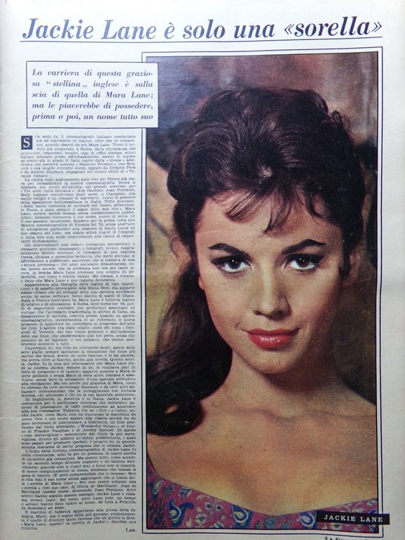 La Domenica del Corriere 7 Agosto 1960 Lane Prihoda Andorra …