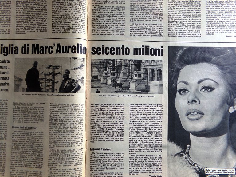 La Domenica del Corriere 7 Aprile 1963 Impero Africa Vitti …