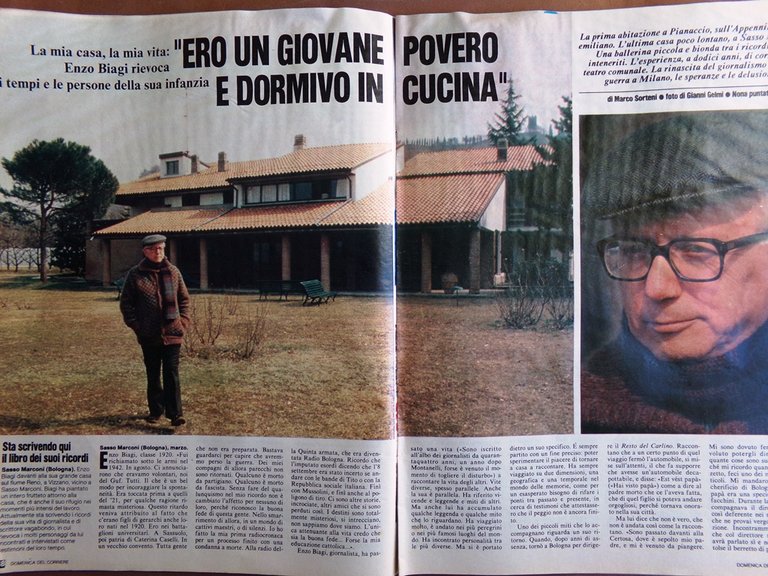 La Domenica del Corriere 7 Aprile 1984 Morandi Biagi Shalila …