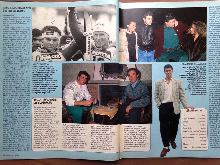 La Domenica del Corriere 7 Aprile 1988 Formula Uno Diavolo …