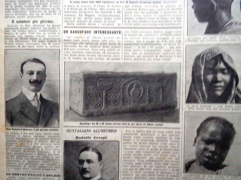 La Domenica del Corriere 7 Dicembre 1913 XXIV Legislatura Adalia …