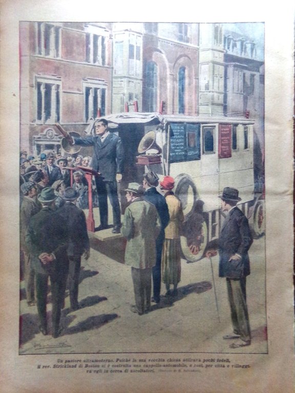 La Domenica del Corriere 7 Dicembre 1924 Massaua Cina Basilica …