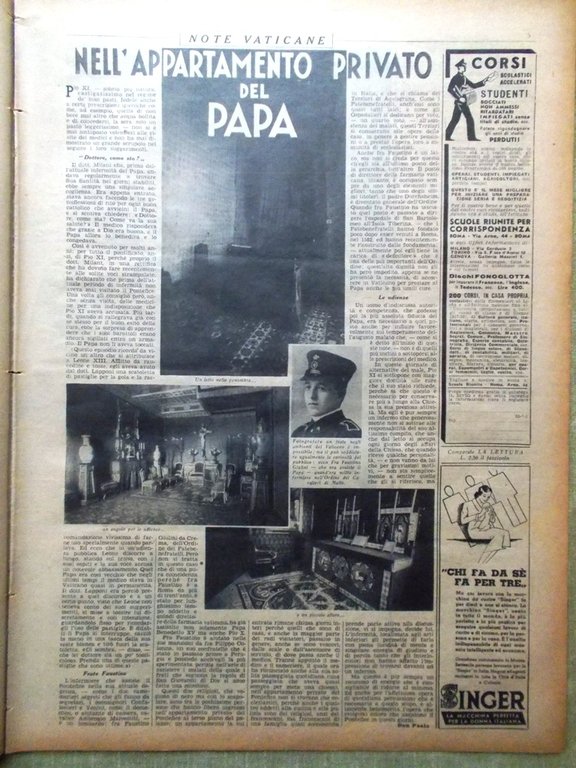 La Domenica del Corriere 7 Febbraio 1937 Fiume Ohio Incendio … | Immagine Gallery 2