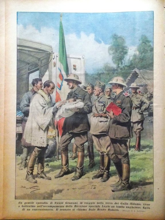 La Domenica del Corriere 7 Febbraio 1937 Fiume Ohio Incendio … | Immagine Gallery 4