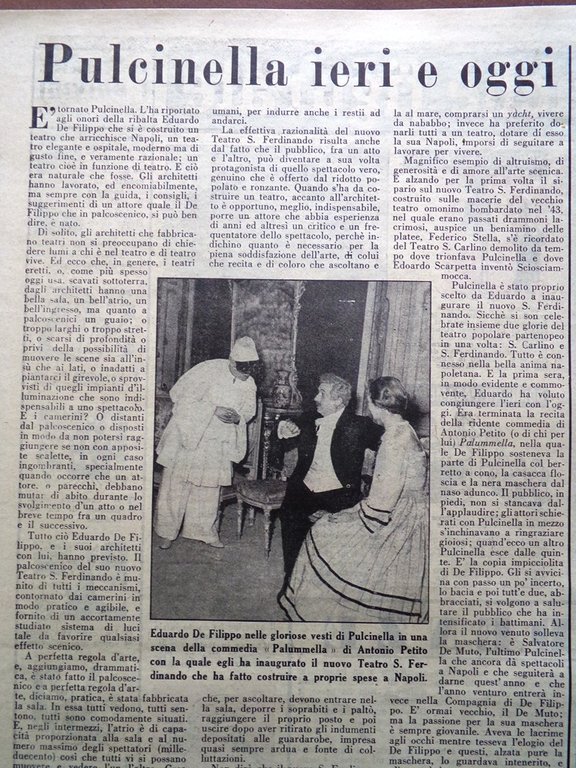 La Domenica del Corriere 7 Febbraio 1954 Hemingway Virgili De …