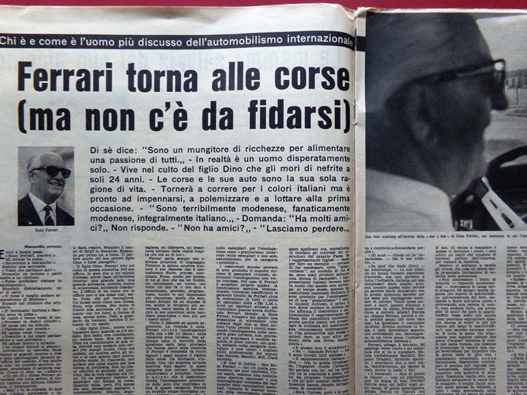 La Domenica del Corriere 7 Febbraio 1965 Diario Mussolini Ferrari … | Immagine Gallery 2