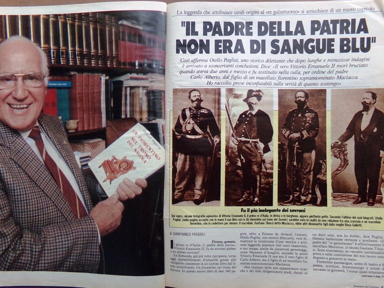 La Domenica del Corriere 7 Gennaio 1988 Indietro Tutta Pasolini …