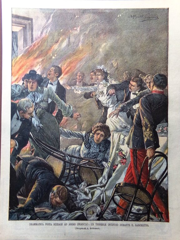 La Domenica del Corriere 7 Giugno 1903 Fanfulla Lodi Casalbordino …