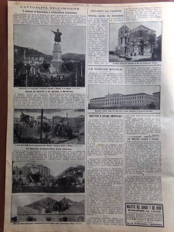 La Domenica del Corriere 7 Giugno 1914 Empress of Ireland …