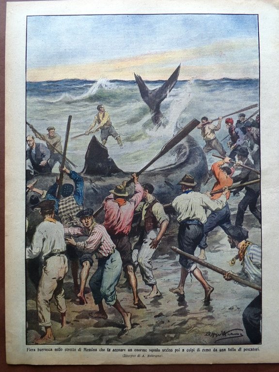 La Domenica del Corriere 7 Giugno 1914 Empress of Ireland …