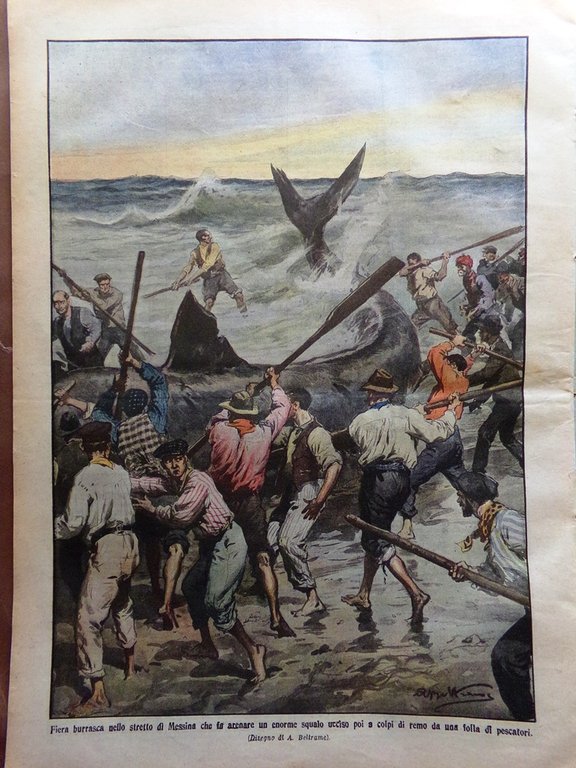 La Domenica del Corriere 7 Giugno 1914 Empress of Ireland …