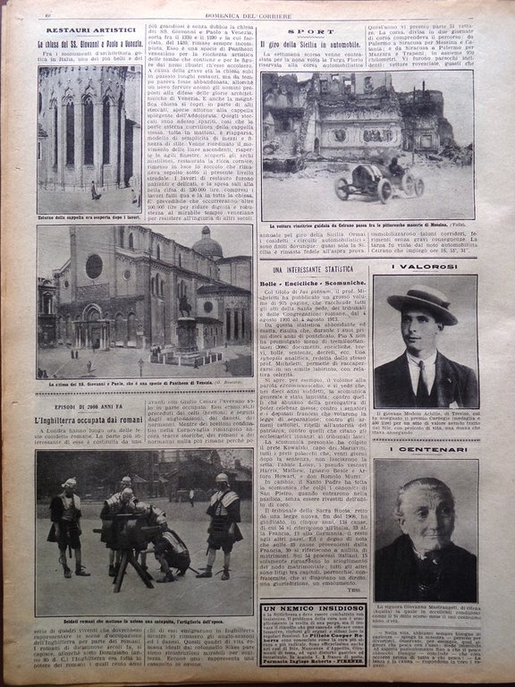 La Domenica del Corriere 7 Giugno 1914 Empress of Ireland …