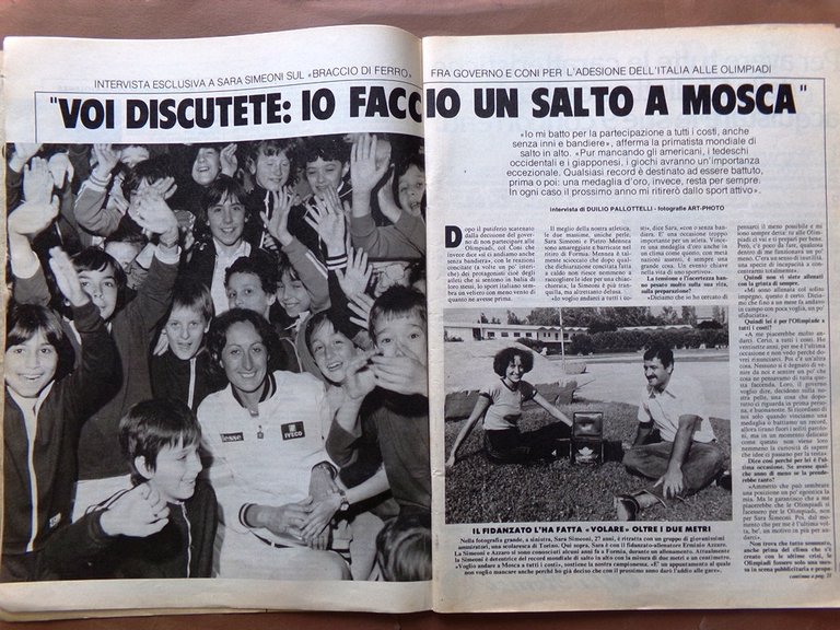 La Domenica del Corriere 7 Giugno 1980 Walter Tobagi Grace …