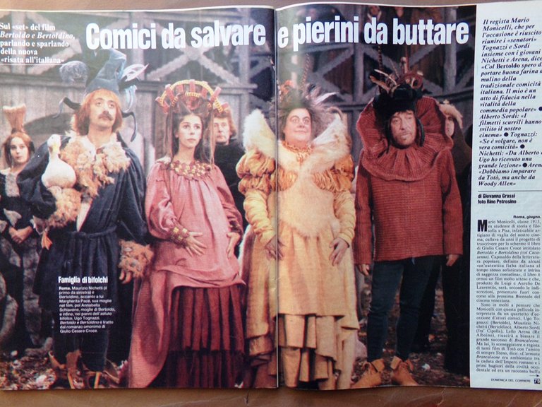 La Domenica del Corriere 7 Luglio 1984 Bisaglia Platini Hussar …