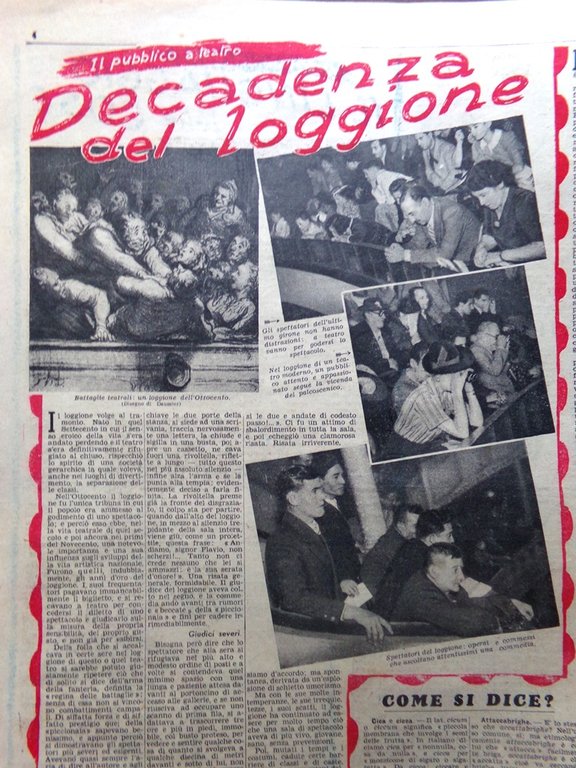 La Domenica del Corriere 7 Novembre 1943 WW2 Domenico Fontana …