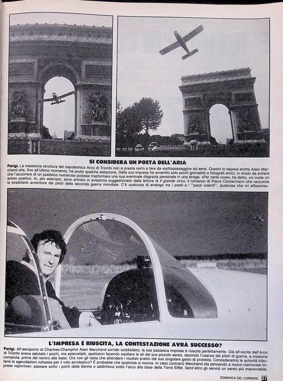 La Domenica del Corriere 7 Novembre 1981 Clark Gable Romina …