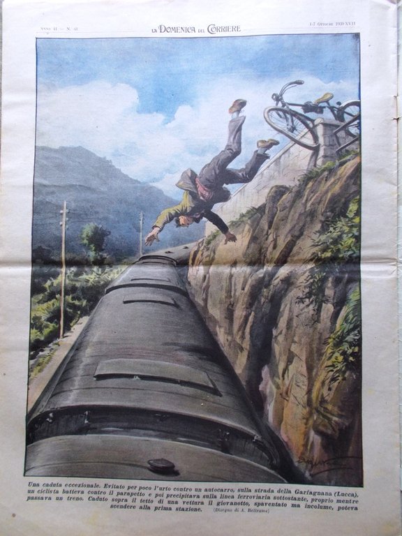 La Domenica del Corriere 7 Ottobre 1939 WW2 Varsavia Antonello …