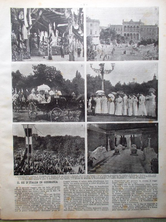 La Domenica del Corriere 7 Settembre 1902 Miniera Morte Mesdag …