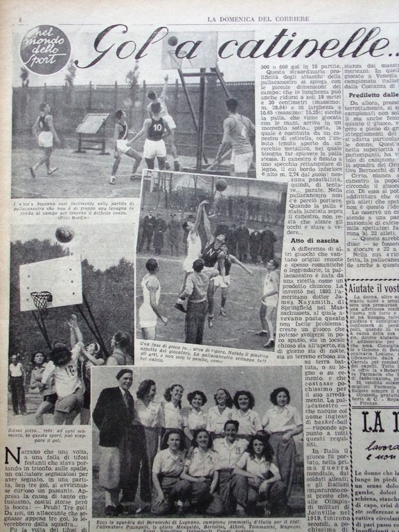 La Domenica del Corriere 7 Settembre 1947 Grecia Flotta Passeggeri …