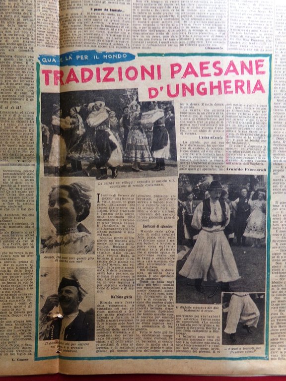 La Domenica del Corriere 8 Agosto 1943 WW2 Sicilia Ungheria …