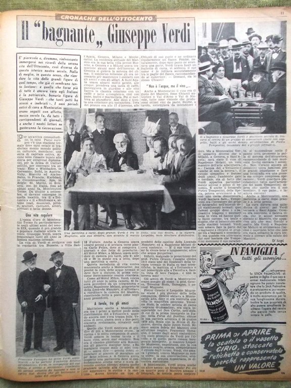 La Domenica del Corriere 8 Agosto 1948 Verdi Bareggio David …