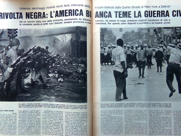 La Domenica del Corriere 8 Agosto 1967 Marconi Che Guevara …