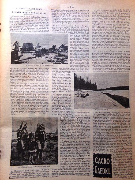 La Domenica del Corriere 8 Dicembre 1901 Emigrazione Tunnel Quirinale …