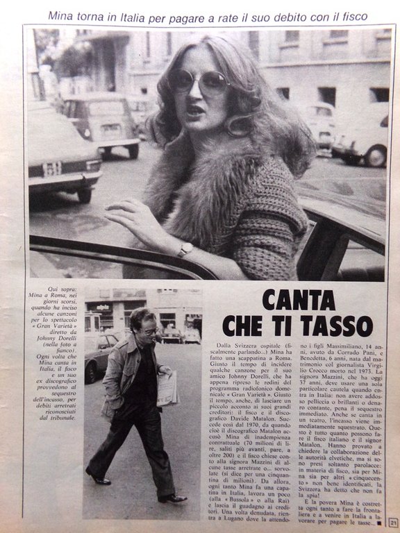 La Domenica del Corriere 8 Dicembre 1977 Karl Marx Etna … | Immagine Gallery 3