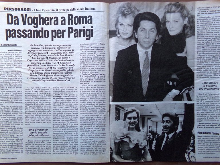 La Domenica del Corriere 8 Dicembre 1984 Lega Animali Valentino …