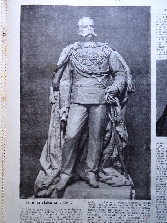 La Domenica del Corriere 8 Febbraio 1903 Curzon Mommsen Fiera …