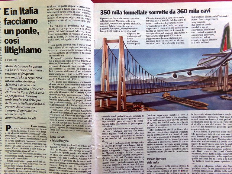 La Domenica del Corriere 8 Febbraio 1986 Marilyn Rampi Egitto …