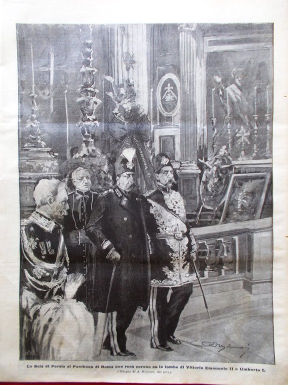 La Domenica del Corriere 8 Giugno 1902 Emigrazione Marinelli Ronciglione … | Immagine Gallery 2