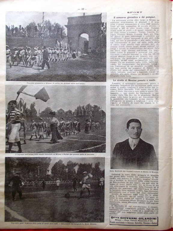 La Domenica del Corriere 8 Giugno 1902 Emigrazione Marinelli Ronciglione … | Immagine Gallery 8