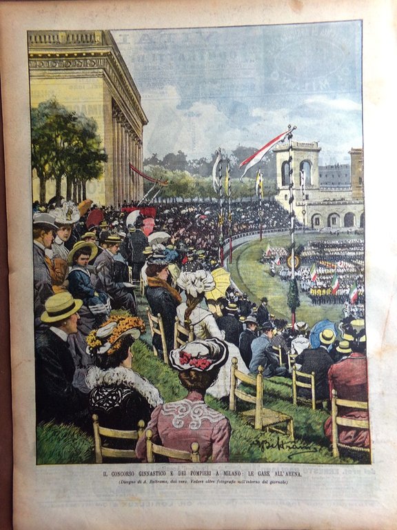 La Domenica del Corriere 8 Giugno 1902 Emigrazione Marinelli Ronciglione … | Immagine Gallery 10