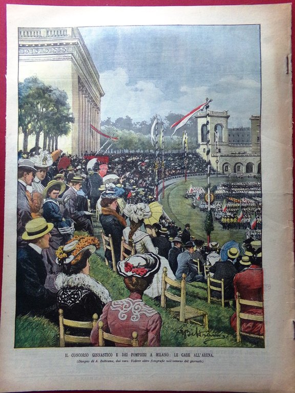 La Domenica del Corriere 8 Giugno 1902 Emigrazione Marinelli Ronciglione … | Immagine Gallery 9