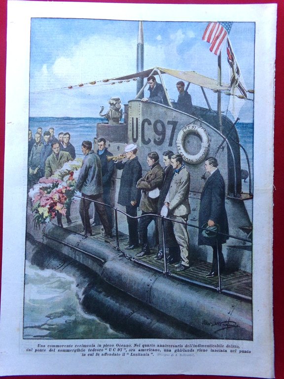 La Domenica del Corriere 8 Giugno 1919 Cimeli di Lissa … | Immagine Gallery 5