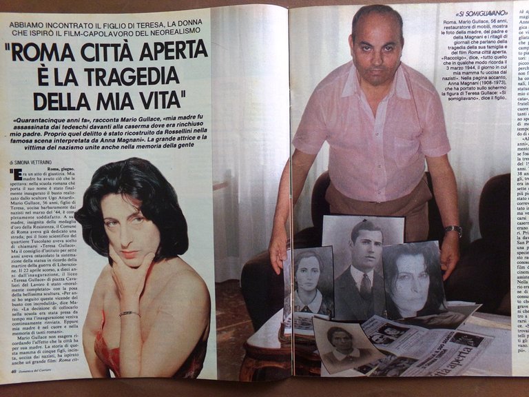 La Domenica del Corriere 8 Giugno 1989 Sacchi Venier Magnani …