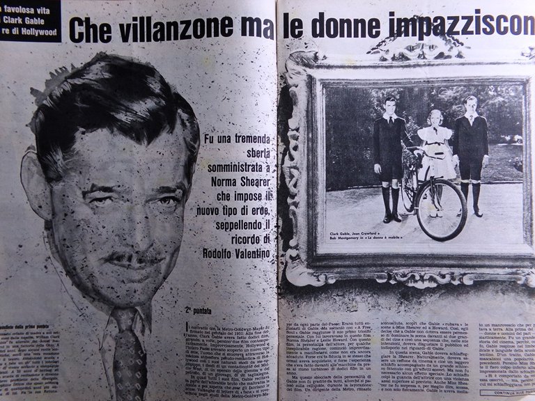 La Domenica del Corriere 8 Luglio 1962 Hitler Clark Gable …