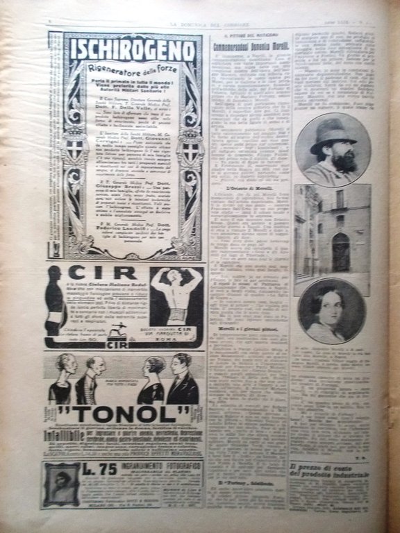 La Domenica del Corriere 8 Maggio 1927 Sacco e Vanzetti …