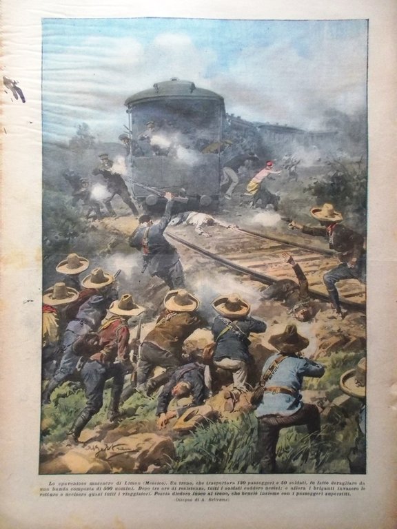 La Domenica del Corriere 8 Maggio 1927 Sacco e Vanzetti …