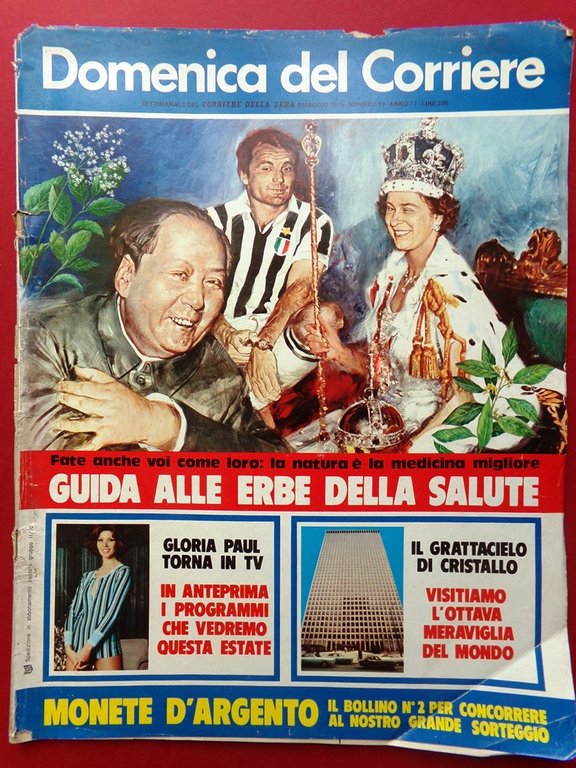 La Domenica del Corriere 8 Maggio 1975 Pelè Zigoni Cina … | Immagine Gallery 1