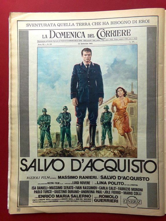 La Domenica del Corriere 8 Maggio 1975 Pelè Zigoni Cina …