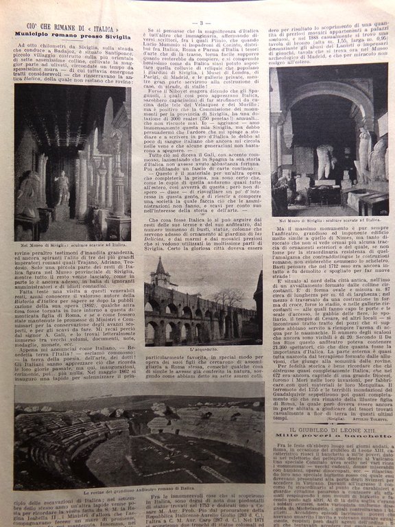 La Domenica del Corriere 8 Marzo 1903 Legouvé Nizza Siviglia …