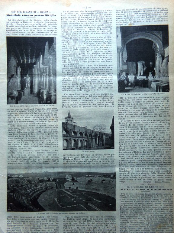 La Domenica del Corriere 8 Marzo 1903 Legouvé Nizza Siviglia …