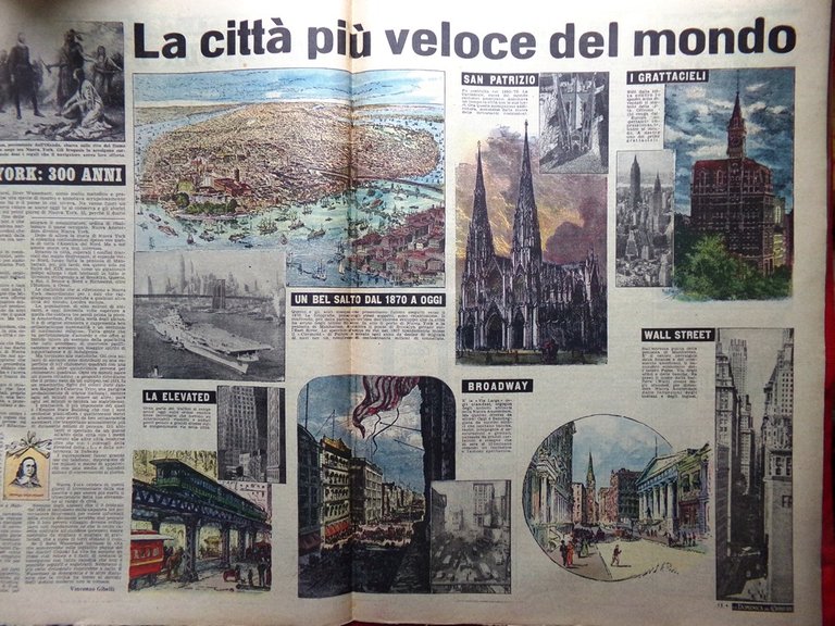 La Domenica del Corriere 8 Marzo 1953 Ilio Colli Jenner …