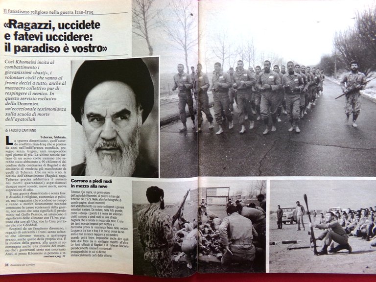 La Domenica del Corriere 8 Marzo 1986 De Angelis Carrà …