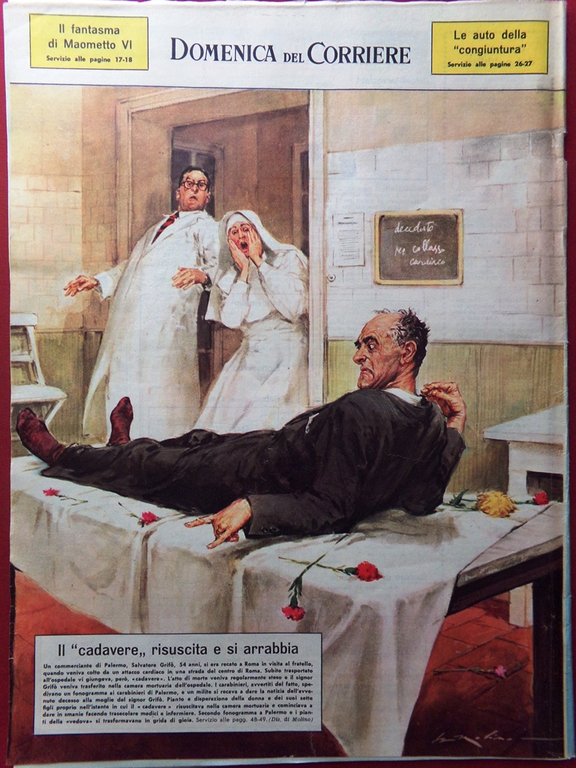 La Domenica del Corriere 8 Novembre 1964 Crabb Maometto Disfida … | Immagine Gallery 3